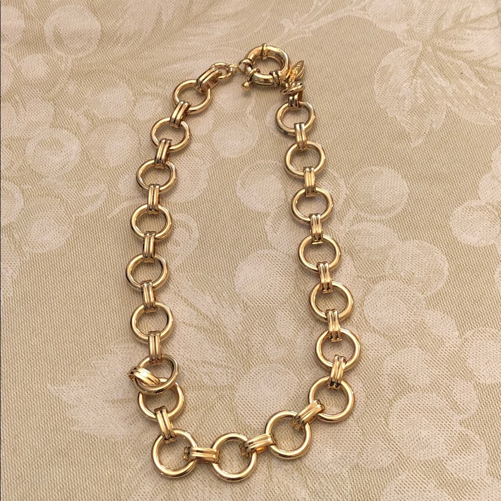Gold Link Chain Necklace - Women's Jewelry